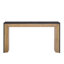Console élégante Mirod, conception de foyer, simple et fonctionnelle avec plateau en placage de bois de haute qualité, polyvalente pour le couloir, le salon ou le vestibule-1064200331