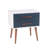 Storage 2 Drawers Nightstand