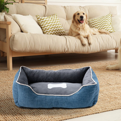  Washable Polyester Pet Bed Anti-Slip Dog Cat Sofa