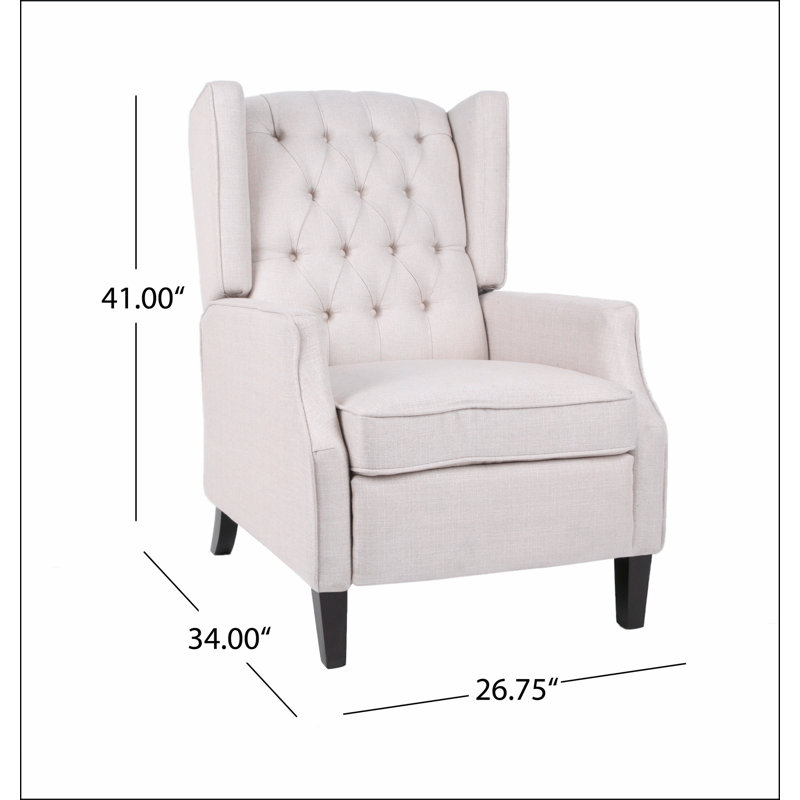 Fauteuil inclinable, Beige