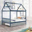 Lit double gigogne bleu marine
