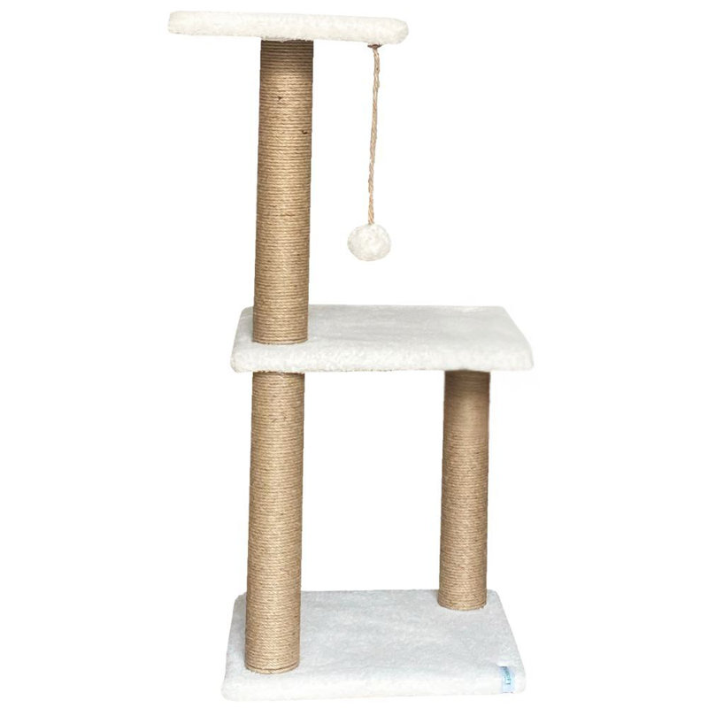 Grattoir pour chat, Blanc