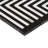 Florey Linear Corner 7.87 in. x 7.87 in. Polished Marble Floor and Wall Mosaic Tile-54747455