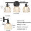 Luminaire de salle de bain à 3 lumières à intensité variable avec abat-jour en forme de tulipe-210452104-210452105-210452108