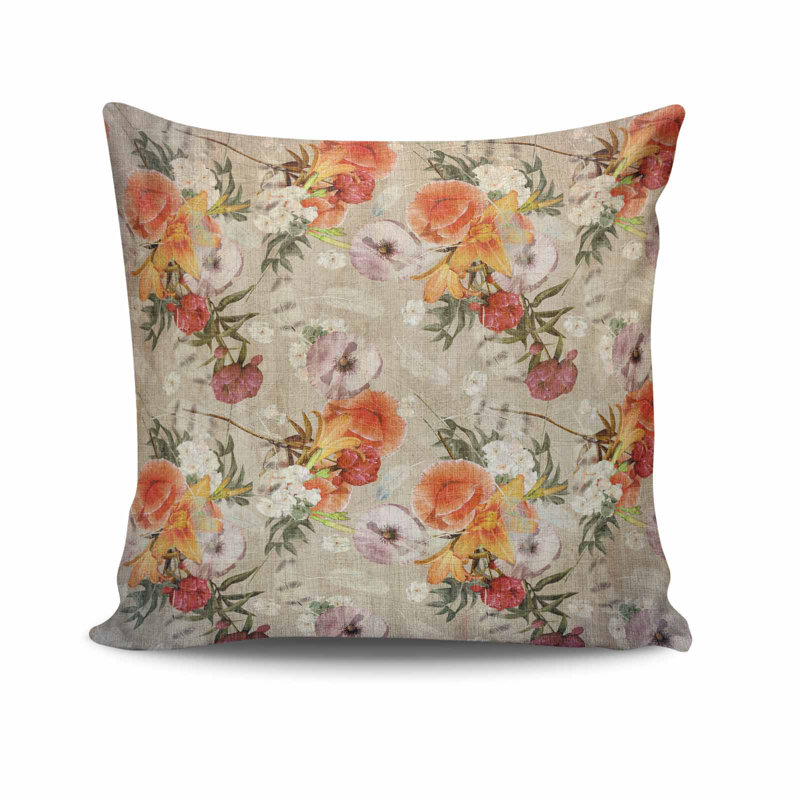 Housse de coussin décorative, 50% coton / 50% polyester, 16,9 po x 16,9 po | Lavable à la machine à 104 ° F, repassable, fermeture à glissière dissimulée | Parfait pour le salon, la chambre à coucher et la décoration intérieure | Doux, durable et élégant pour tout espace