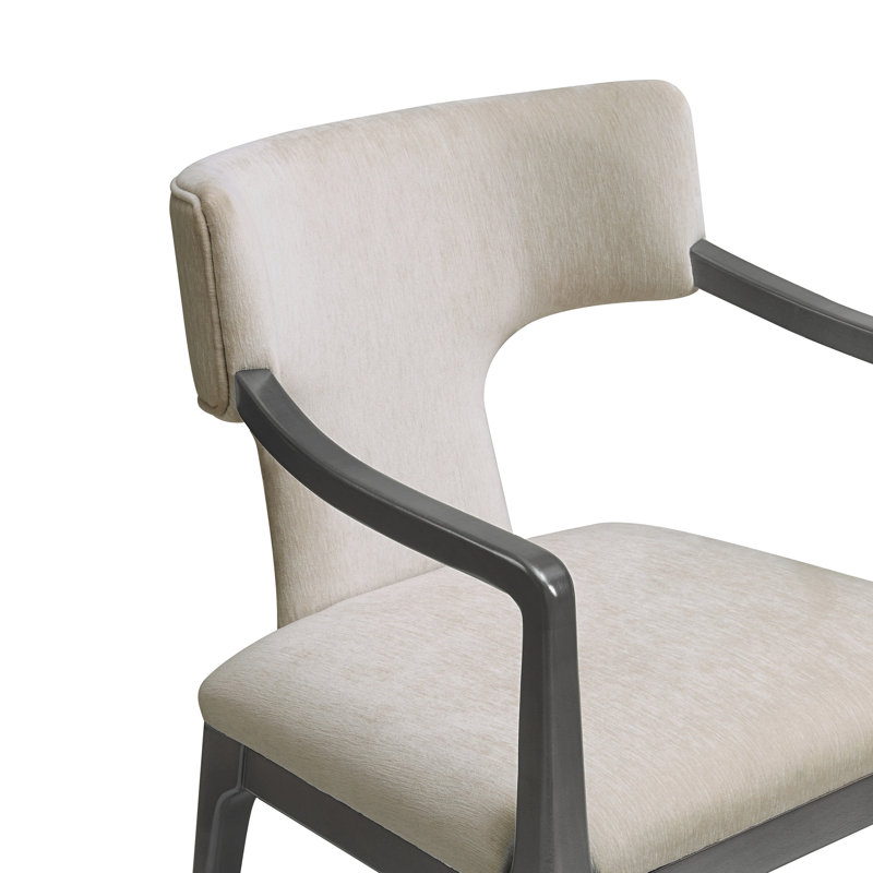 Fauteuil de salle à manger Eloria, Taupe