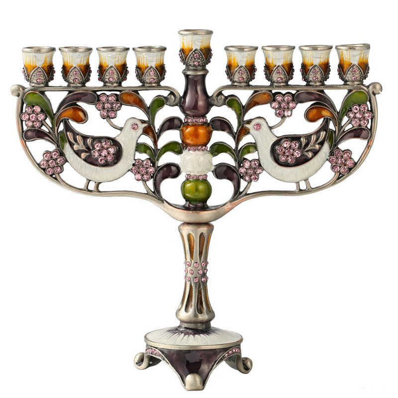 Pewter Menorah