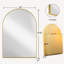 Armoire de salle de bain encastrée avec miroir-939554808