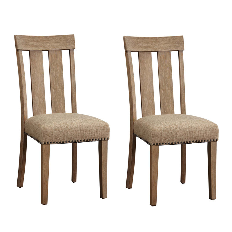 Ensemble de chaises à dossier ouvert (ensemble de 2)