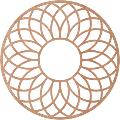 Cannes Wood Fretwork Pierced Ceiling Medallion