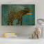 « gold spraying éléphant », art sur toile-32709883