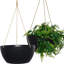 13 Inch 2 Pack Large Hanging Planters for Indoor Outdoor Plants
