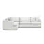 Jules Fabric 3 Pc Sectional-2044263653