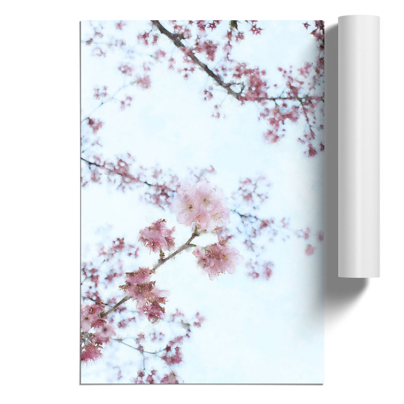 Eye Of The Cherry Blossom Tree - No Frame Print, 30cm H x 21cm W x 0.1cm D