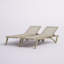 Chaise longue inclinable simple de 76 po de longueur Estas-49997282