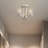 Ahsir Glass Semi Flush Mount-1503074470