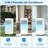 8000 BTUs Portable Air Conditioner - 4 - IN - 1 Cool/Dehumidify/Fan/Sleep Mode, 24H Timer, Remote & Window Kit for Home-114818537