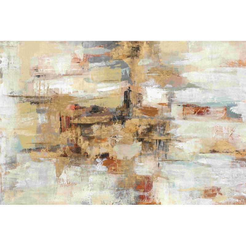 Old Bridge Reminiscence, H 32 po x l 48 po