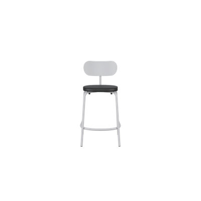 Khylia Upholstered Counter Stool with Metal Frame