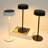 Cordless LED Table Lamp, USB Rechargeable + Solar Powered Outdoor Lamps, Dimmable, 3 Colors, 4000mAh Battery-113147032