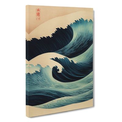 Traditional Japanese Wave No.7 - Wall Art