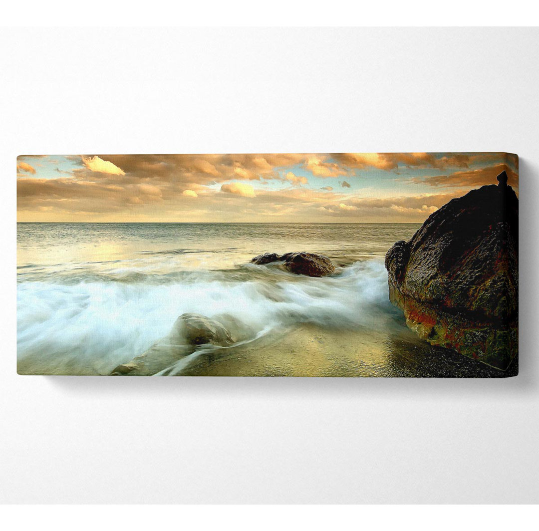 Strand Flow Panoramaleinwand