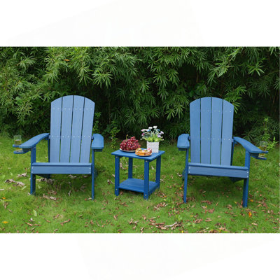 2-Piece All-Season Outdoor Lounge Chairs For Patio Chats & Garden Leisure Gatherings