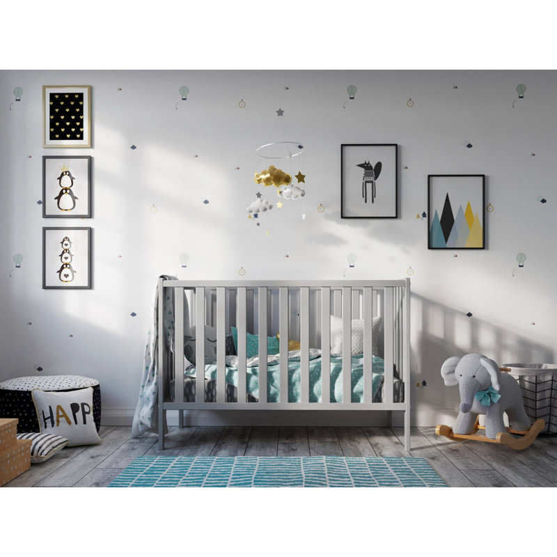 Krumm Cot Bed, Grey