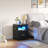19.7''W Fluted Nightstand with Bluetooth Speaker, RGB Sensor Lights, Wireless Charger-1551193431