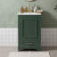 Meuble-lavabo autoportant avec grand espace de rangement et lavabo-1206410915