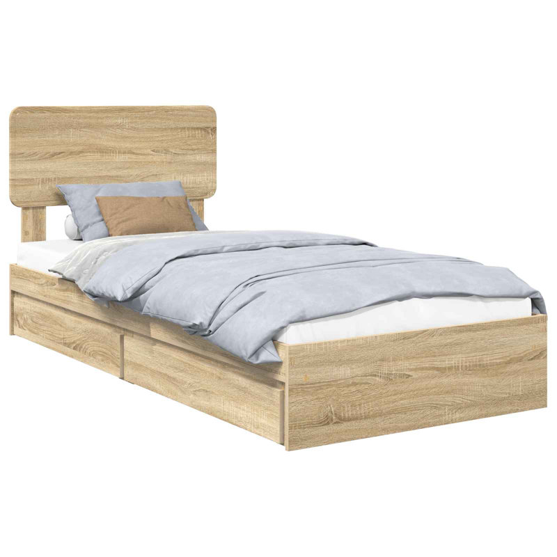 Bed, Sonoma Oak, Small Single (2'6)