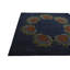 Tapis carré bleu marine Jaycee