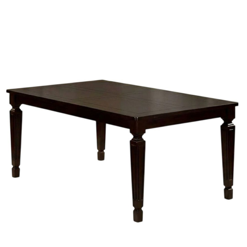 Steven Espresso  Dining Table Seats 6