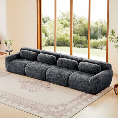 Modern Upholstered Sofa, Sofa Couch For Bedroom, Home Theater