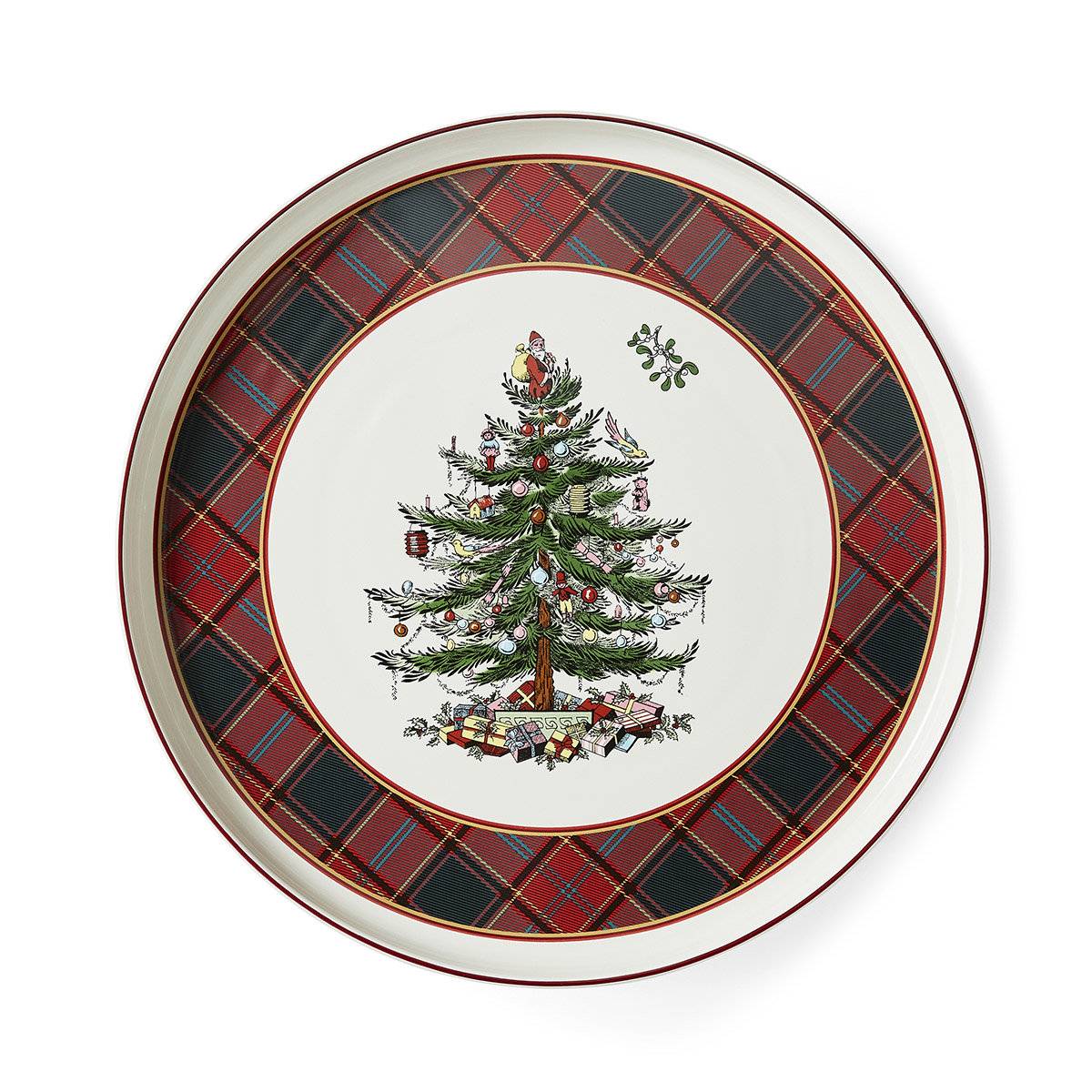 Spode Tartan Lazy Susan, 13" | Wayfair
