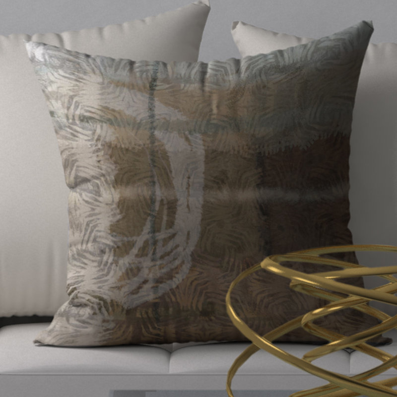 Housse de coussin carrée/insert, 24 po x 24 po