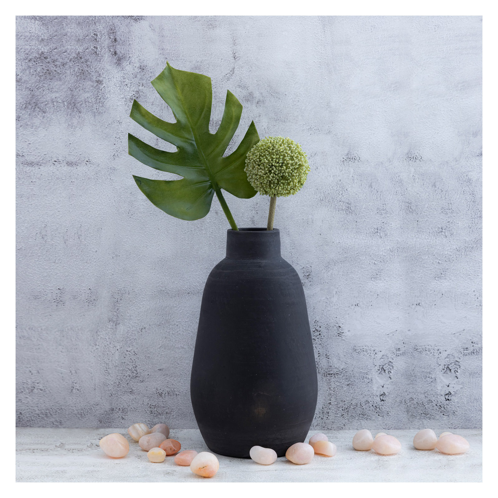 Persell 11'' Terracotta Table Vase