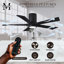 Irene Flushmount Light Kit 5 Blade LED Ceiling Fan-400726665-327028476-326228185