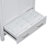 30" White Bathroom Vanity With Single Sink
