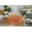 Tapis traditionnel en laine noué à la main rouge Chloe Para-1983134310