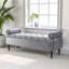 Ethelsville Upholstered Flip Top Storage Bench with Side Arms-1024502317