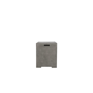 Sausalito Concrete Propane Tank Enclosure