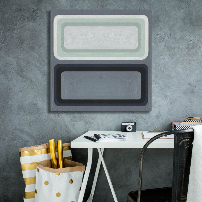  «Maritime Color Field 2» par Emma Scarvey, art mural sur toile, 26 po x 26 po