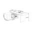 Bureau rectangulaire en pierre blanche et bois manufacturé avec tiroirs-523675101-523675089