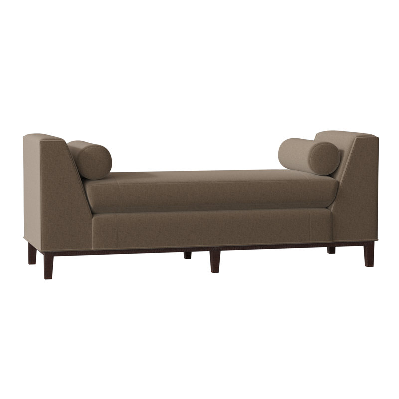 Banc rembourré Countess, Chêne français, 4850 Indigo
