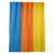 Bleu / Rouge-orange / jaune