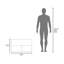 Armoire à pharmacie blanche avec miroirs inclus et 2 portes-202393065