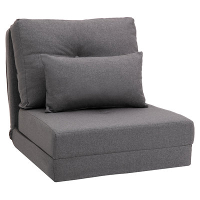 21 étages, gris foncé. 5 réglages réglables. Servir comme un lit. Comfort 105 - 180. 2 coussins pour plus de confort. Structure en acier stable. Modèle peu encombrant. Housse en lin. L 23,5 po x P 31,5 po x H 22 po