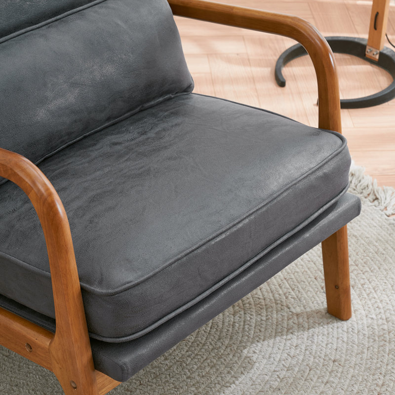 Fauteuil l 25,6 po Aledra, Polypropylène grise / oléfine