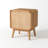 20.5"H MCM Compact Solid Wood Nightstand with Drawer & Open Shelf-693995648-688546626